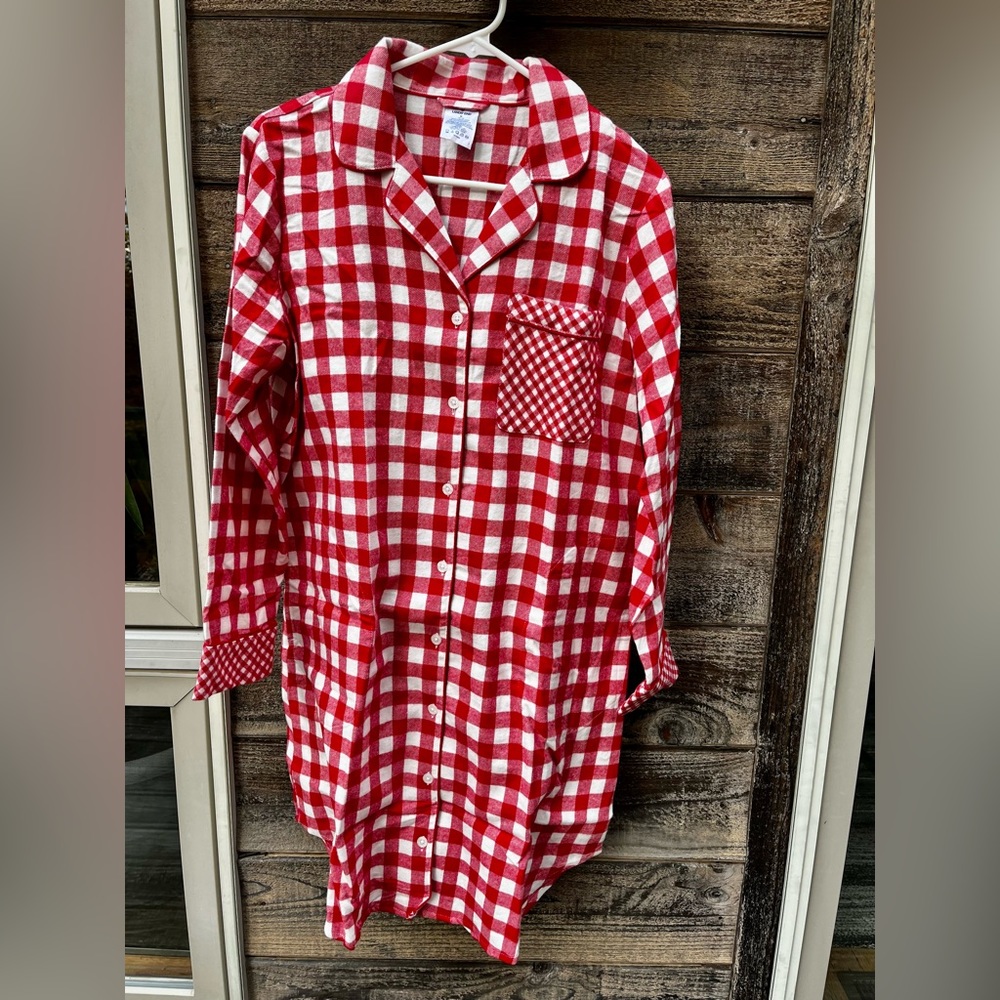Lands End Flannel Nightgown